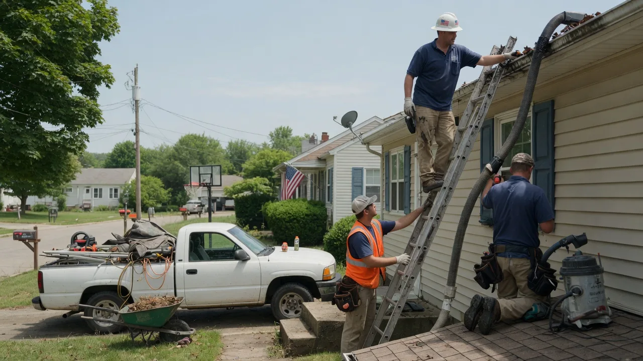 Gutter Installation in Morrisonville, IL near me